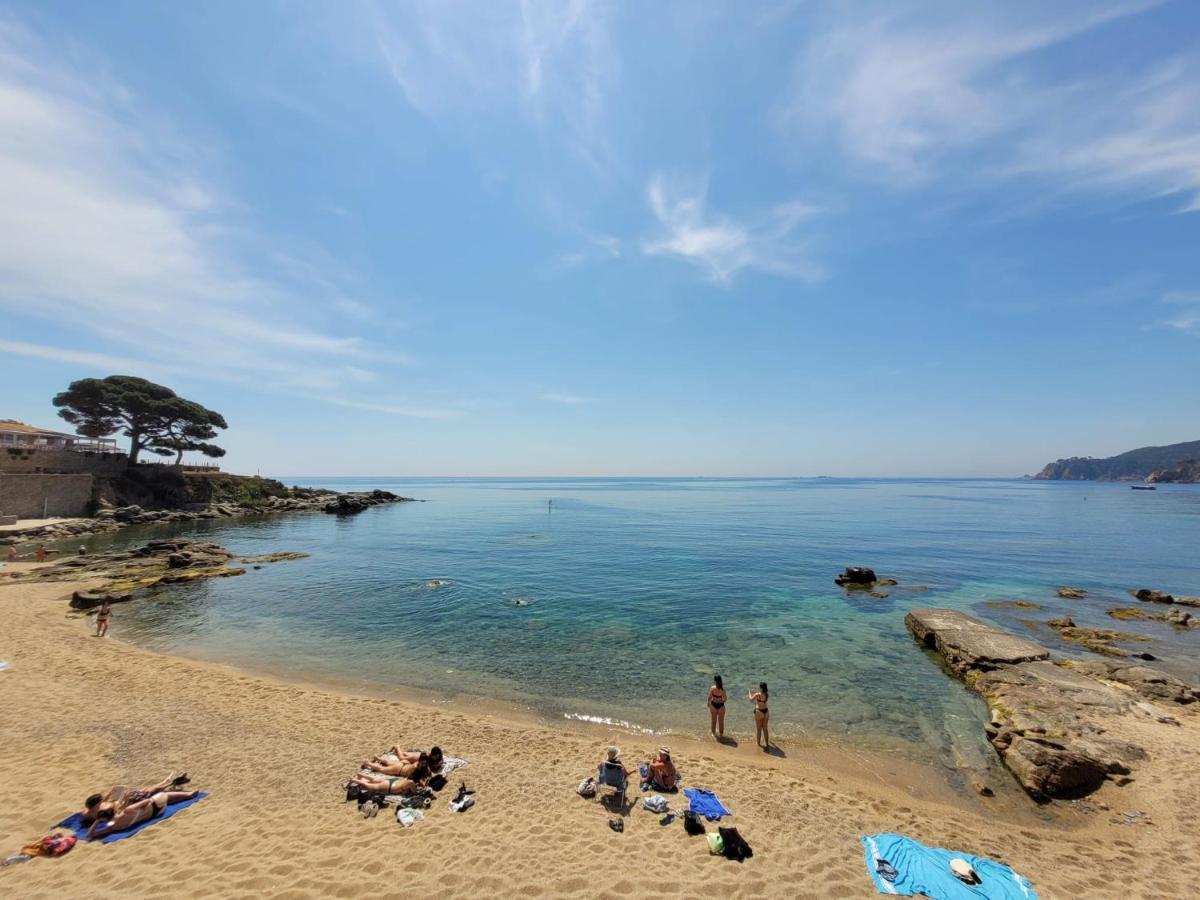 Playa Canadell Mar P Primera Linea De Mar Con Terraza Calella De Palafrugell Dış mekan fotoğraf