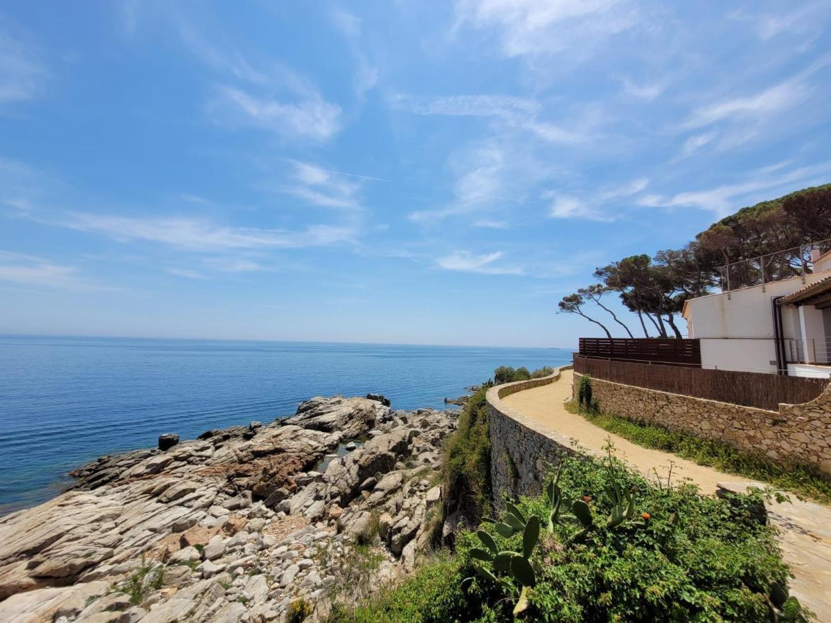 Playa Canadell Mar P Primera Linea De Mar Con Terraza Calella De Palafrugell Dış mekan fotoğraf